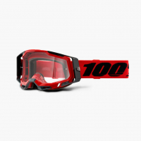 Очки 100% Racecraft 2 Goggle Red / Clear Lens