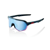 Очки спортивные 100% S2 Black Holographic / Hiper Blue Multilayer Mirror Lens