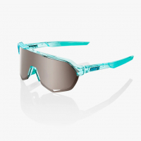 Очки спортивные 100% S2 Polished Translucent Mint / Hiper Silver Mirror Lens