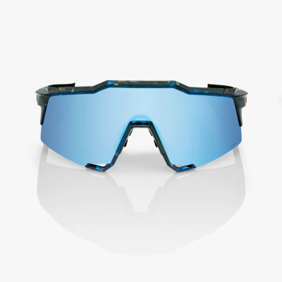 Очки спортивные 100% Speedcraft Black Holographic / Hiper Blue Multilayer Mirror Lens