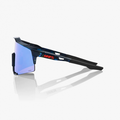 Очки спортивные 100% Speedcraft Black Holographic / Hiper Blue Multilayer Mirror Lens