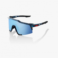 Очки спортивные 100% Speedcraft Black Holographic / Hiper Blue Multilayer Mirror Lens