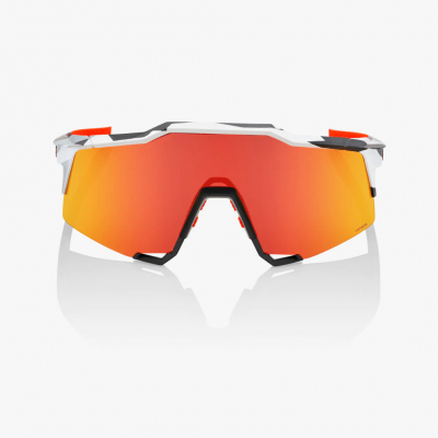 Очки спортивные 100% Speedcraft Soft Tact Grey Camo / Hiper Red Multilayer Mirror Lens