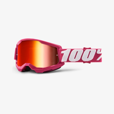 Очки 100% Strata 2 Goggle Fletcher / Mirror Red Lens
