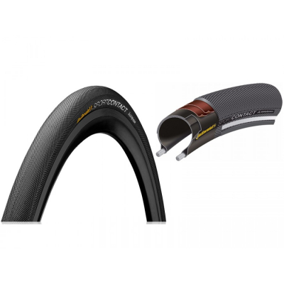 Покрышка CONTINENTAL CONTACT 2 28x1 5/8х1 1/8\" (510гр.)