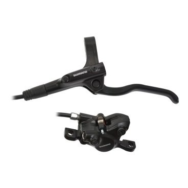 Тормоз SHIMANO MT200 дисковый, передний BR, левый BL, полимерные колодки, 1000 мм