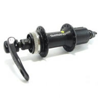Велосипедная втулка SHIMANO Altus RM35, задняя, под кассету, 32 отверстия, 8/9 скоростей, под диск