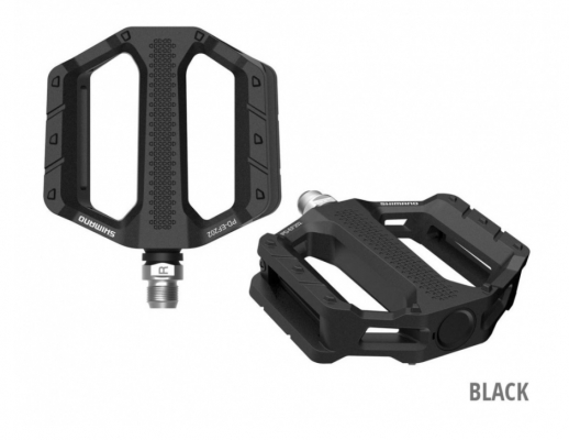 Педали SHIMANO PD-EF202, топталки, алюминий, черный