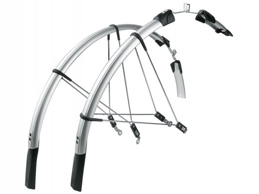 Крылья  SKS Raceblade Long, серебристые