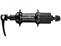 Велосипедная втулка  SHIMANO задняя fh-t610-l deore, 36н, 8/9/10 скоростей, 135х146х173мм, чёрная.