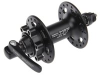 Велосипедная втулка  SHIMANO передняя hb-m756 deore xt, 36н, под диск (6 болтов), old:100мм, ось: 108мм, черная, без уп.