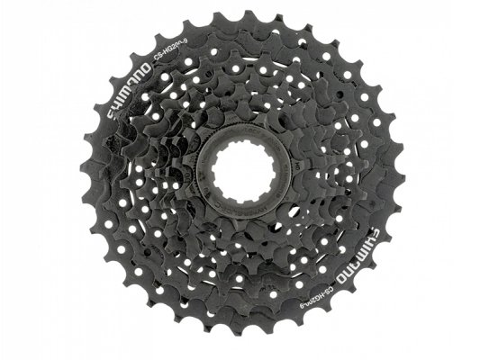 Кассета  SHIMANO cs-hg200-9 altus 9 скоростей, 11-13-15-17-19-21-24-28-32t, коричневая, б/уп.