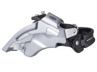 Велосипедный переключатель скоростей  SHIMANO передний fd-m590 deore, универсальный нижний хомут, универсальная тяга, 66-69*, для 44/48т, без упак.