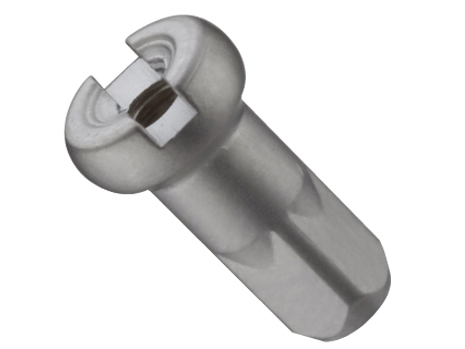 Ниппель  Pillar PT734 14G алюминий 7075, длина 12мм, черный, 144шт.