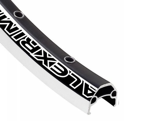 Велосипедный обод ALEX RIMS en24, 26"х19ммх36н, a/v, двойной, csw, sse, диск/v-brake, черный. (xc/am/marathon)