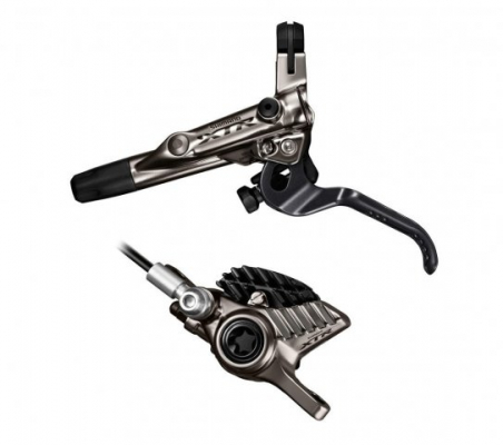 Тормоз SHIMANO XTR M9020, дисковый, левый передний, с кулером, 1000 мм