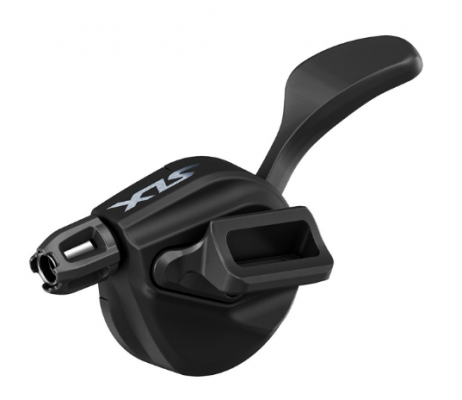 Шифтер велосипедный SHIMANO SLX M7100-I, левый, 2 скорости, крепление к BL I-Spec EV, черный