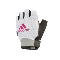 Перчатки для фитнеса Adidas White