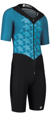 Трисьют мужской Assos Triator SS Speedsuit / Голубой