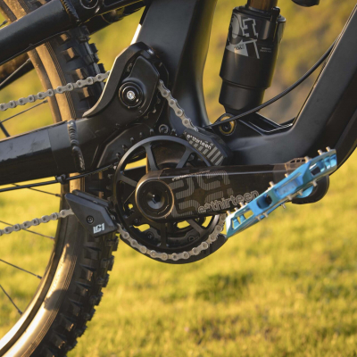 Шатуны E THIRTEEN LG1 Race Carbon Cranks 165x73mm Black