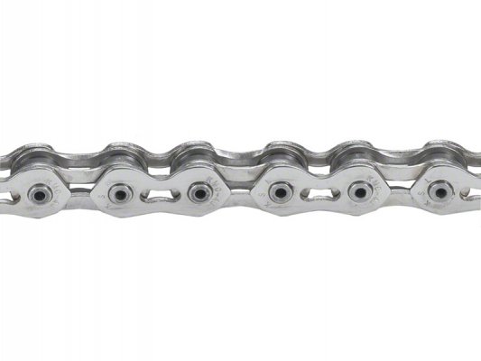 Цепь K710SL, 1 ск., 1/2"x1/8"Х100, серебристая KMC в торг.уп.