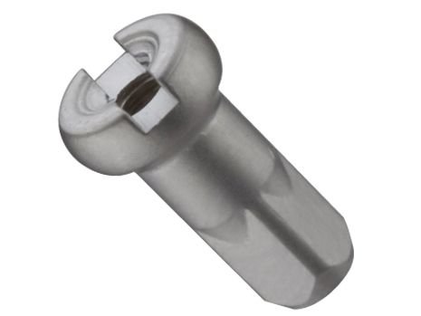 Ниппель pt734, алюминий, 14g, 12мм Pillar серебристый, 144шт.