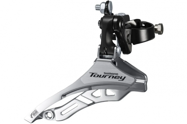 Переключатель велосипедный передний SHIMANO TOURNEY FD-TY300, нижняя тяга, 31.8мм, 42T