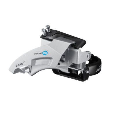Велопереключатель SHIMANO Altus M315, передний, универсальная тяга, для 2x7/8, для 36T, CL:48,8/51,8 мм