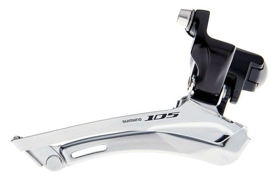 Переключатель передний для велосипеда SHIMANO 105 R7000 IFDR7000FL, 2x10, крепление на упор.