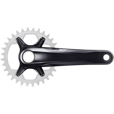 Шатун SHIMANO XT, M8120, 1x12 скоростей, 175мм, без звезды, без каретки