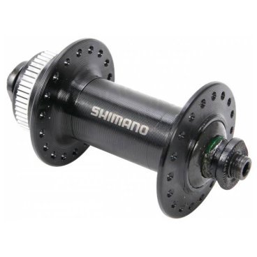 Велосипедная втулка SHIMANO TX505, передняя, 32 отверстий, без кожуха, чёрный