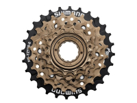 Трещотка SHIMANO TZ500, фривил, 6 скоростей, 14-28T, 487 г