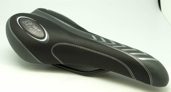 Седло Active Racer 9, FM-3166 TBS чёрно-серое без замка, размер 285-140мм.