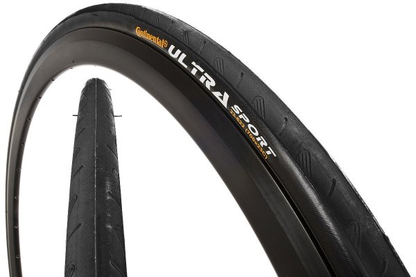 Покрышка CONTINENTAL Ultra Sport 2 black 700x23C (310гр.)