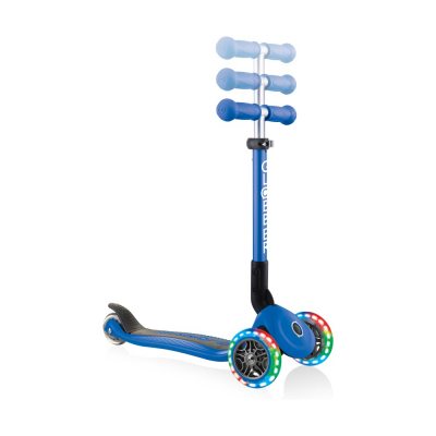 Самокат Globber JUNIOR FOLDABLE LIGHTS