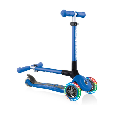 Самокат Globber JUNIOR FOLDABLE LIGHTS