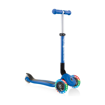Самокат Globber JUNIOR FOLDABLE LIGHTS
