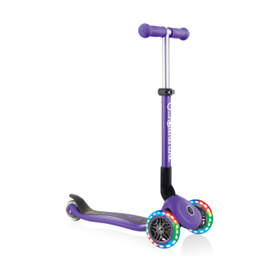 Самокат Globber JUNIOR FOLDABLE LIGHTS