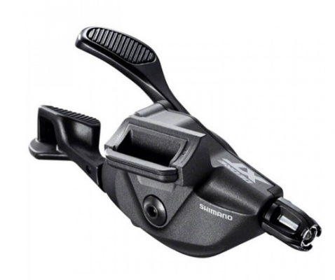 Шифтер велосипедный SHIMANO Deore XT M8100-I, левый, 2 скорости, крепление к BL I-Spec EV, черный