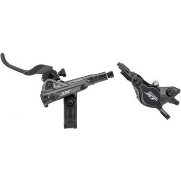 Тормоз велосипедный SHIMANO DEORE XT M8100, передний, дисковый, гидролиния 1000 мм