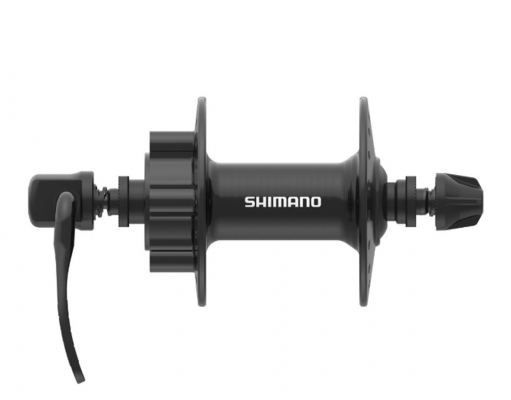 Втулка велосипедная SHIMANO TX506, передняя, 32 отверстий, 6-болтов, чёрный