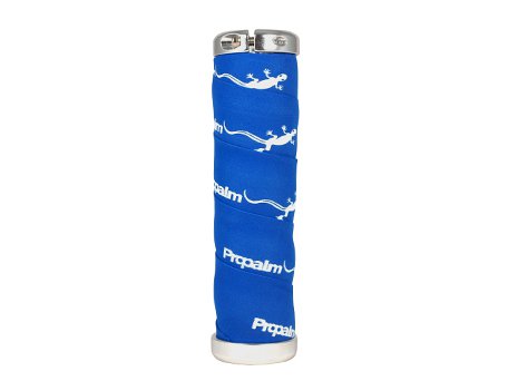Грипсы Pro-C509EP1 PROPALM 128мм, с 1 ал.грипстопом, синие, с заглушками, с упаковкой