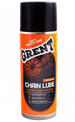 Смазка для цепи GRENT PTFE Synthetic Chain Lube, с тефлоном, 520 мл.