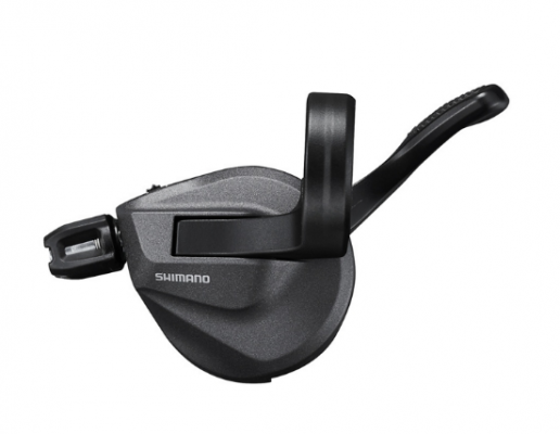 Шифтер SHIMANO DEORE XT M8100, левый, 2скорости. крепление на хомут