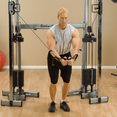 Тяга закрытая Body Solid нейлоновая регулируемая