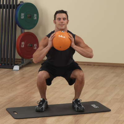 Тренировочный мяч Body Solid 1,8 кг (4lb)