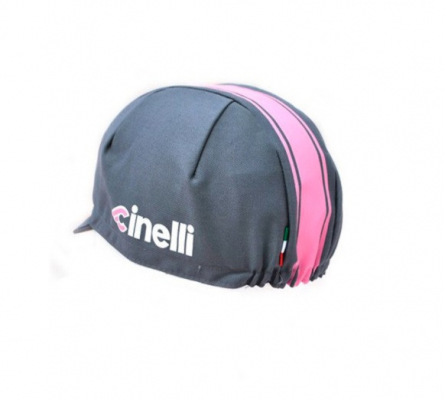 Велокепка  Cinelli Vigorosa / Серый-Розовый
