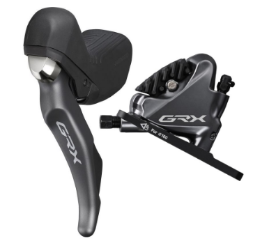 Набор тормозной SHIMANO GRX ST-RX810/BR-RX810, левый, на 2 скорости, под дисковый тормоз