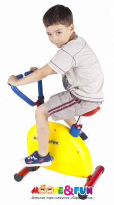 Тренажер детский механический Moove&Fun "велотренажер"