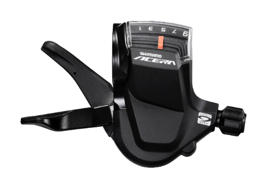 Шифтер велосипедный SHIMANO Acera M3000, правый, 9 скоростей, трос 2050 мм